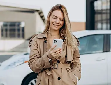 Girl On Phone